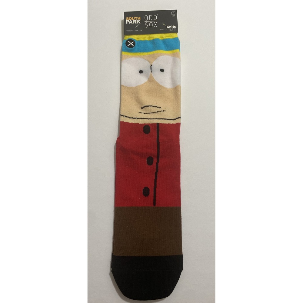 Odd Sox South Park Eric Cartman Crew Socks Mens Size 8-12 OSSPCARTM New